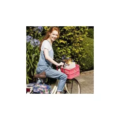 Caisse Panier Vélo - BASIL - Crate Plastique S -vélo Soldes Magasin basil caisse panier velo basil crate plastique blanc 25l 2