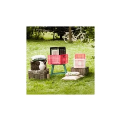 Caisse Panier Vélo - BASIL - Crate Plastique S -vélo Soldes Magasin basil caisse panier velo basil crate plastique blanc 25l 3