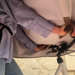 Cape De Pluie - Le Temps Des Grenouilles Uni -vélo Soldes Magasin cape de pluie le temps des grenouilles 3