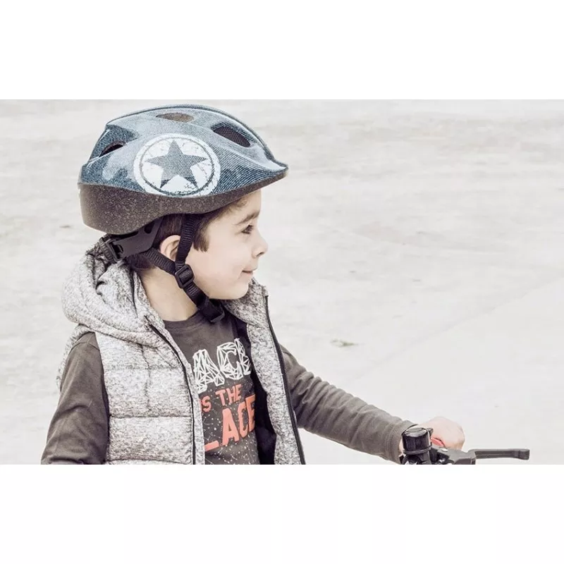 Jeans - Polisport - Casque Junior Vélo 4 Jeans - Polisport - Casque Junior Vélo – Image 4