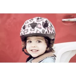 Pinky Cheetah - Polisport - Casque Pour Vélo Enfant -vélo Soldes Magasin pinky cheetah polisport casque pour velo enfant 3