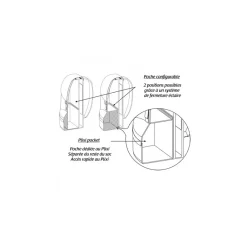 Plixi Backpack - OVERADE - Sac à Dos Vélo -vélo Soldes Magasin sac a dos velo overade plixi backpack gris 3