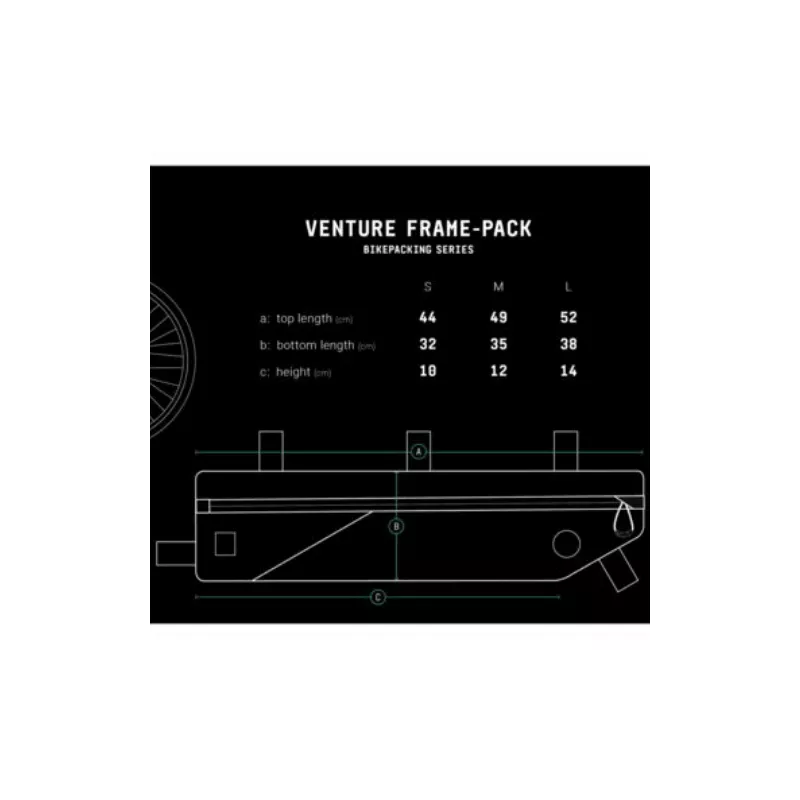 Sacoche De Cadre Venture - AGU - Taille M 4 Sacoche De Cadre Venture - AGU - Taille M – Image 4