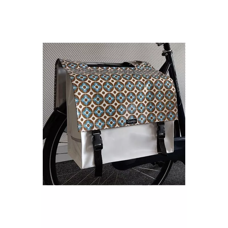 Sacoche Vélo Double Retro Clarijs 2 Sacoche Vélo Double Retro Clarijs – Image 2