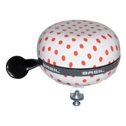 Rosa à Pois - BASIL - Sonnette De Vélo 5 Rosa à Pois - BASIL - Sonnette De Vélo -vélo Soldes Magasin sonnette velo ding dong basil rosa blanche a poids noir 2